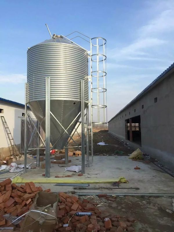 Sprzęt do hodowli drobiu kurczaka 10 ton 15 ton 20 ton silos paszowy do automatycznego systemu karmienia